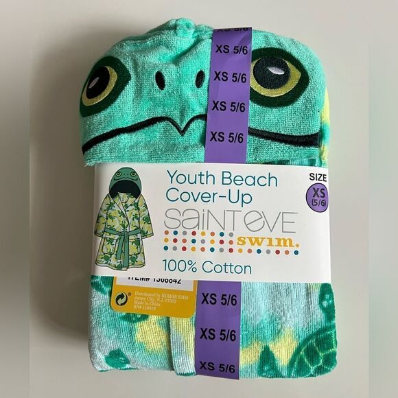 NWT Sainteve Turtle Youth Beach Cover-Up - Picture 5 of 6